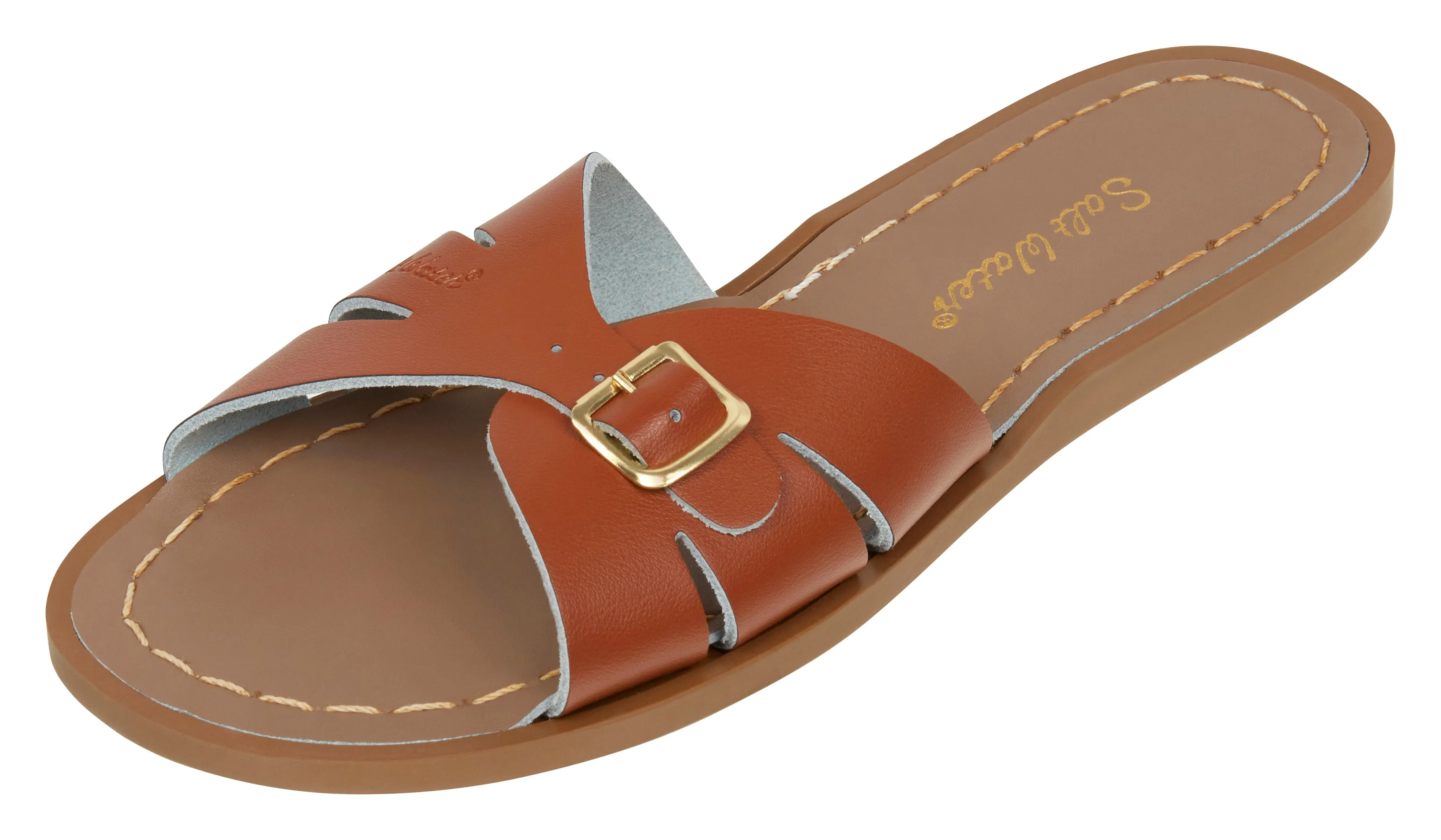 (9905) Salt-Water Sandal slide Classic - tan (adult)