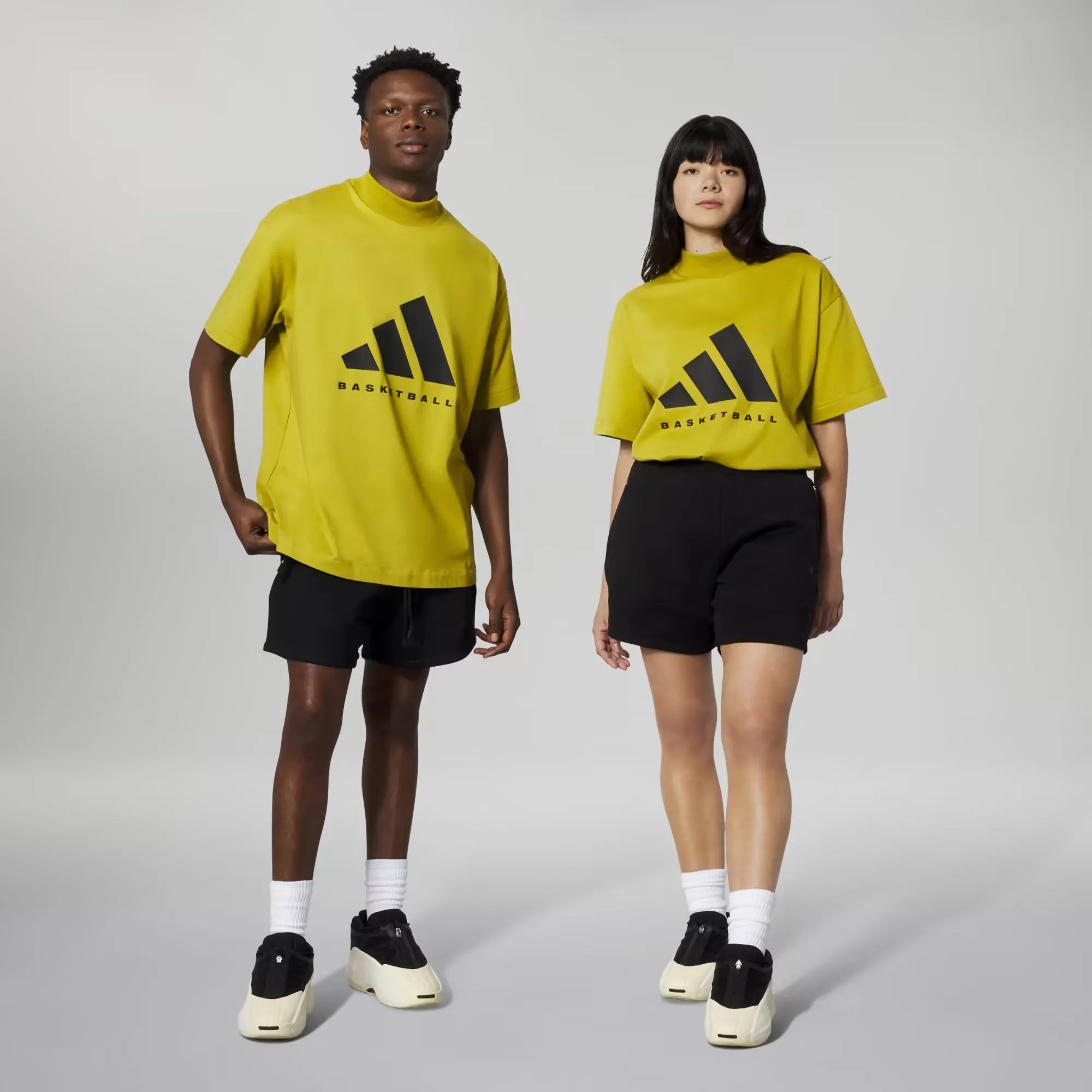 Adidas Originals | BASKETBALL T-SHIRT  { PULSE OLIVE