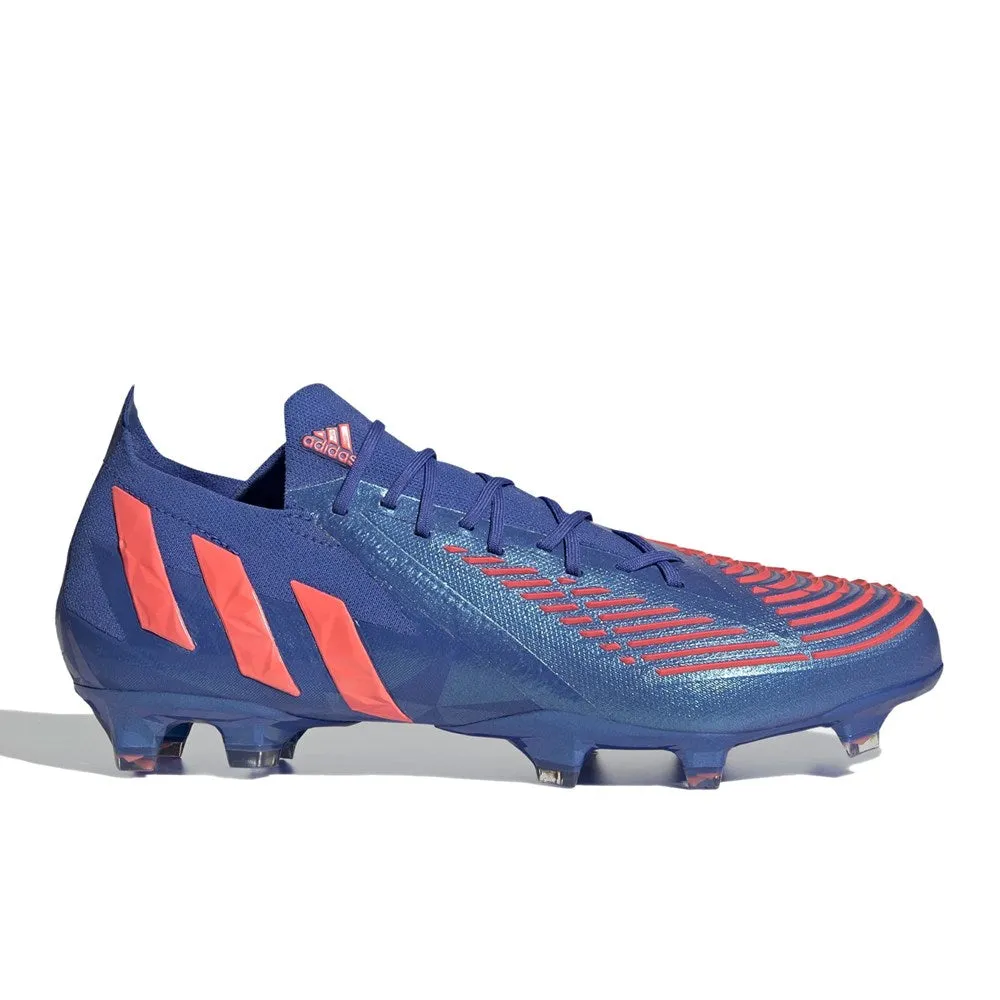 Adidas Predator Edge.1 Low FG Football Boots (Blue/Turbo)