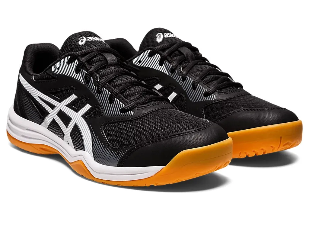 Asics Upcourt 5 Badminton Shoes - Black/White