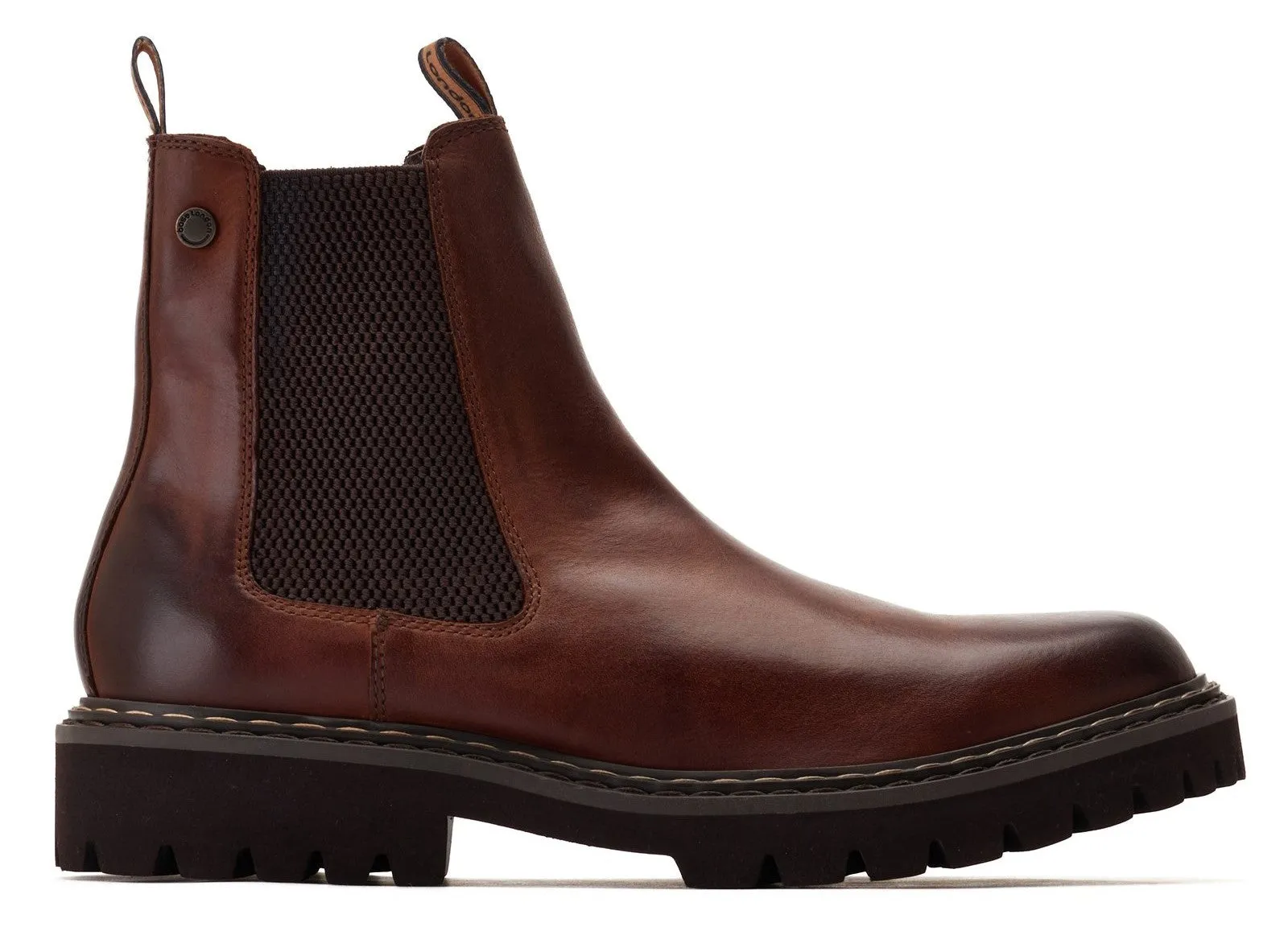 Base London Utah Mens Leather Chelsea Boot