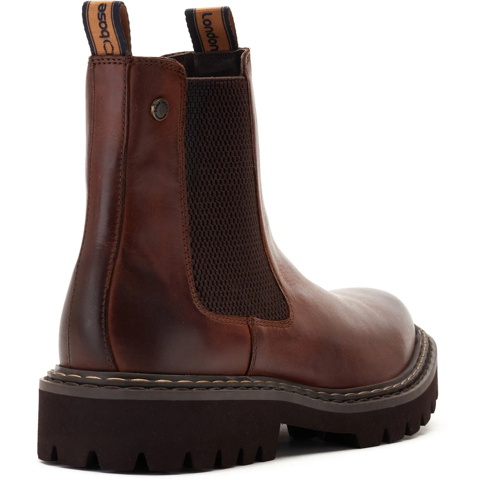 Base London Utah Mens Leather Chelsea Boot