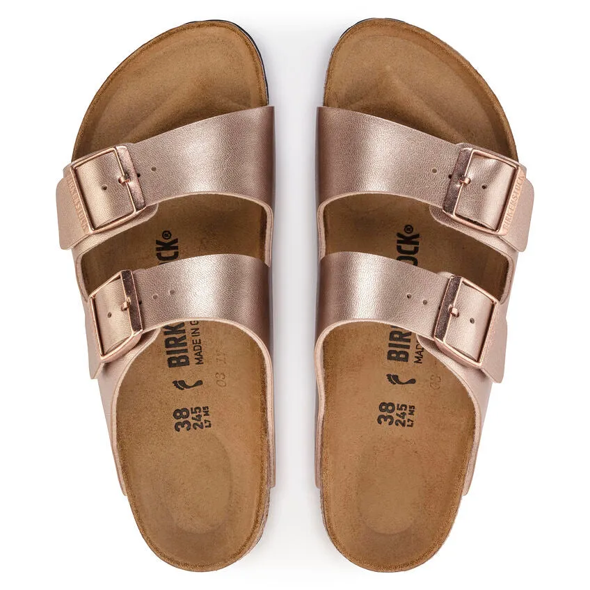 Birkenstock Women's Arizona Birko-Flor (Copper - Narrow Fit)