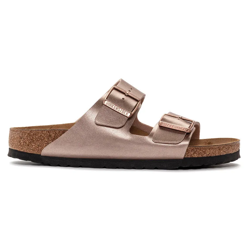 Birkenstock Women's Arizona Birko-Flor (Copper Regular Fit)