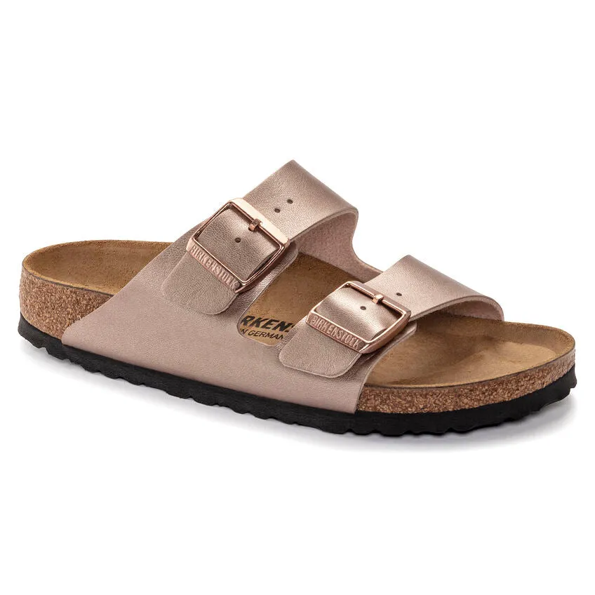 Birkenstock Women's Arizona Birko-Flor (Copper Regular Fit)