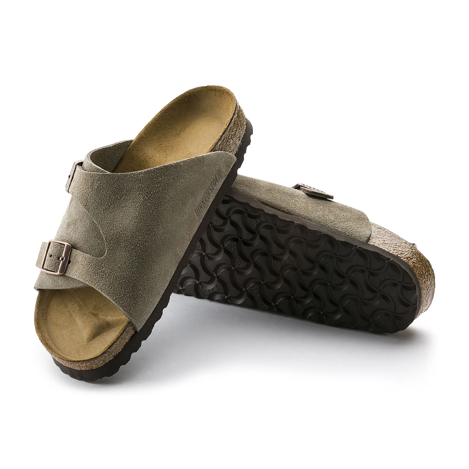 Birkenstock Zurich Sandal (Women) - Taupe Suede