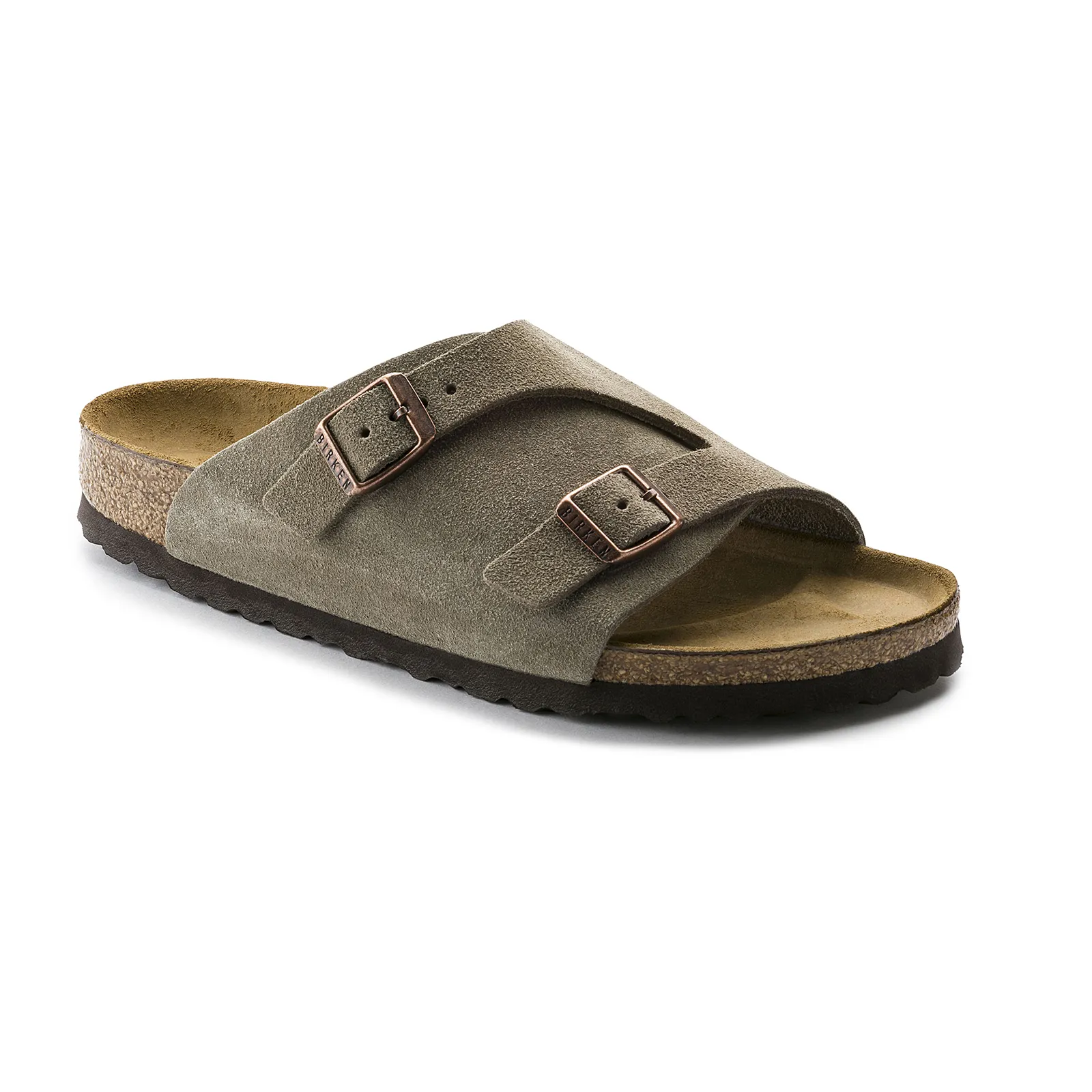 Birkenstock Zurich Sandal (Women) - Taupe Suede