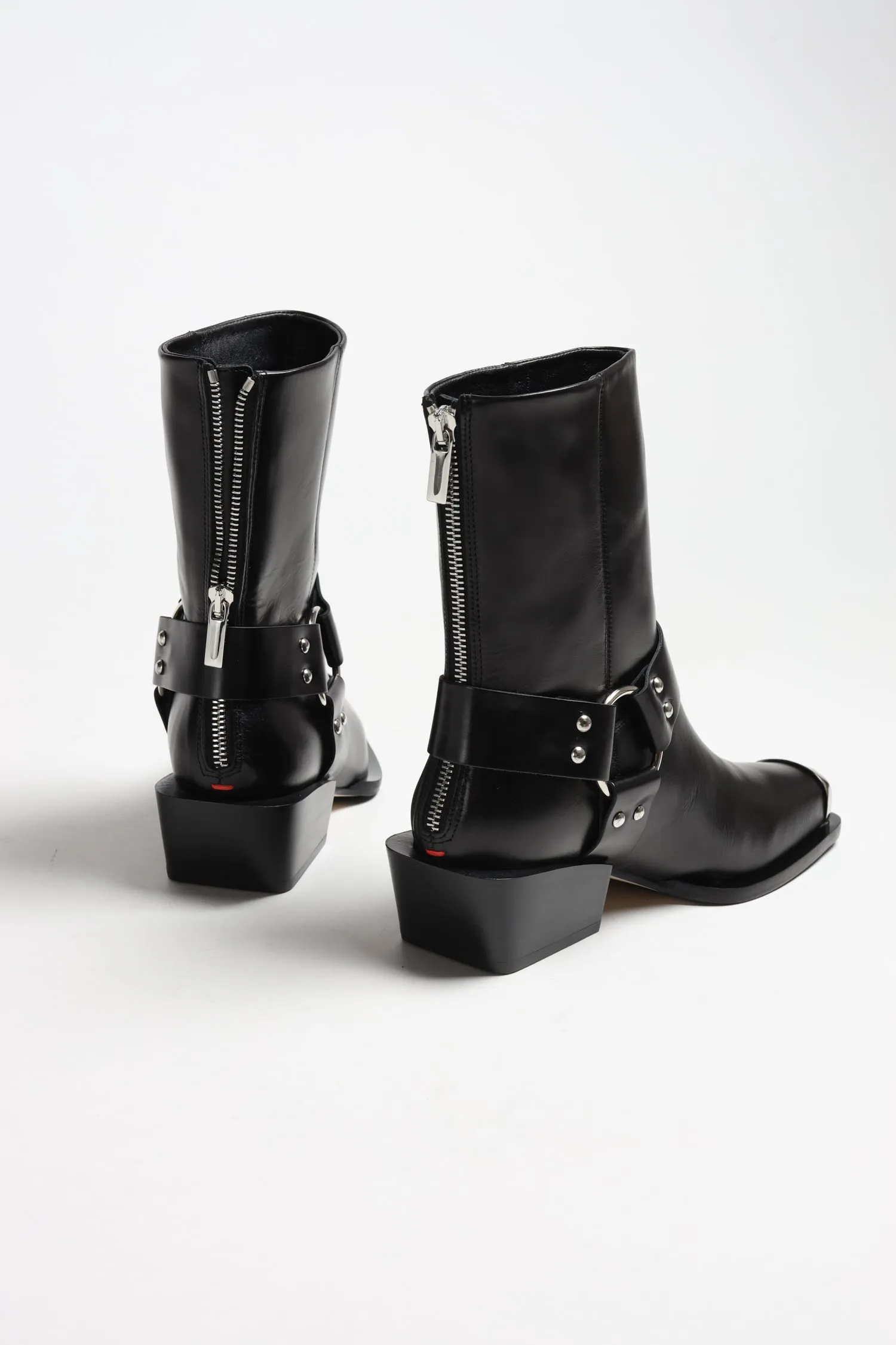 Boots Wayne in Schwarz