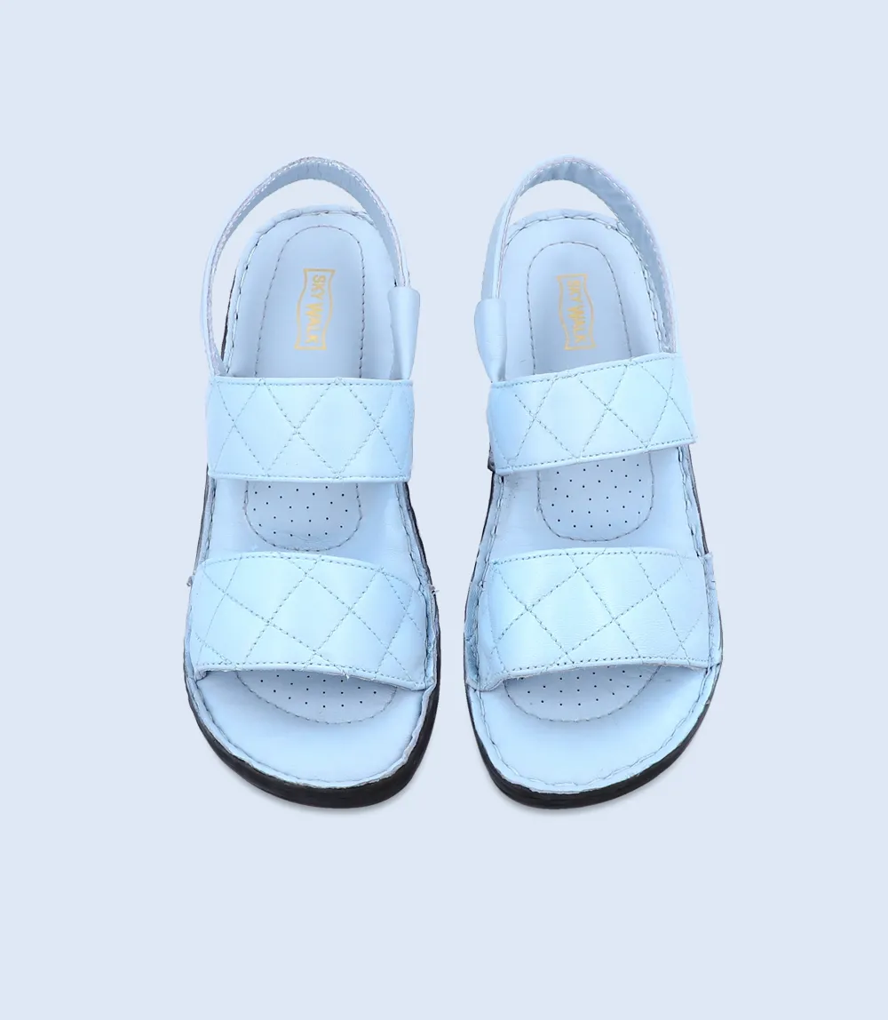 BW1614-SKY-BLUE-Women Comfort Sandal