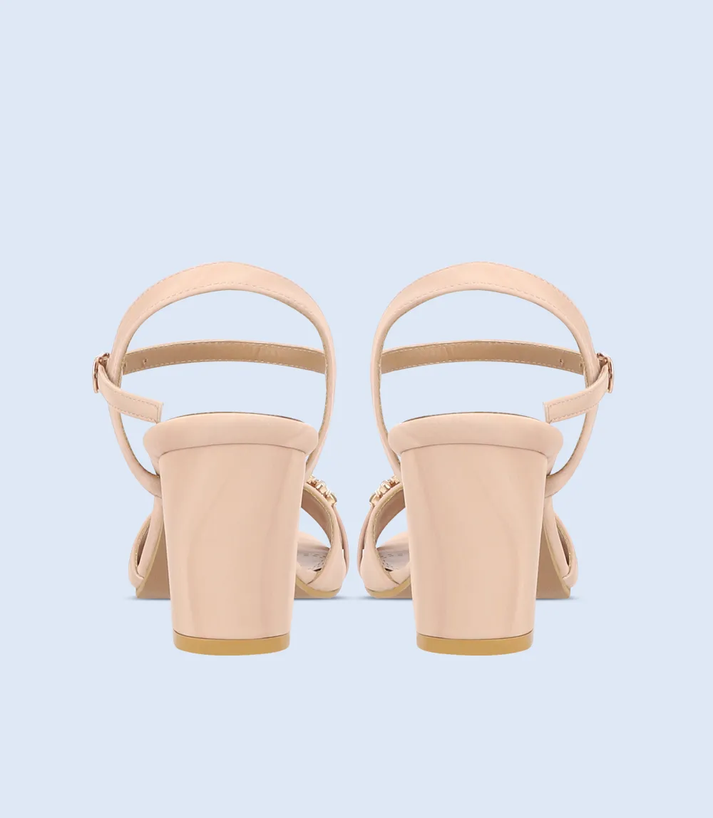 BW9347-TEA PINK-Women Sandal Heel