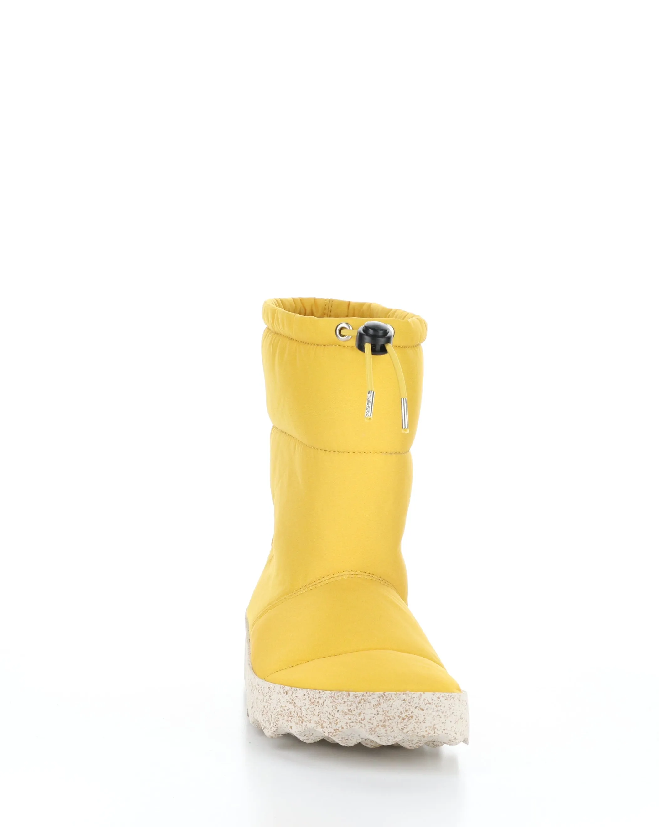 CALE142ASP Yellow Round Toe Boots