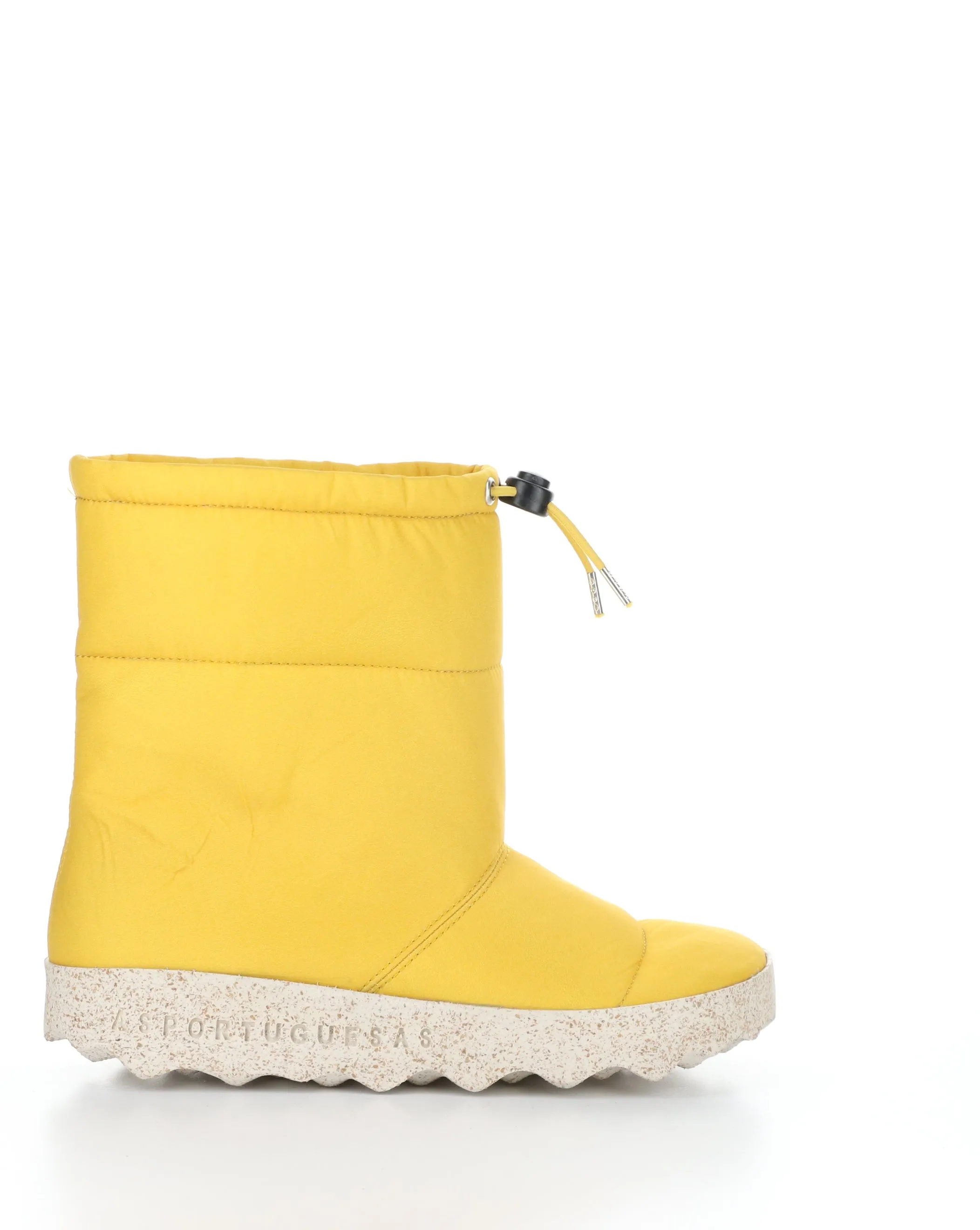 CALE142ASP Yellow Round Toe Boots