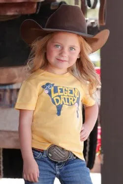 Cinch Girls Toddler Legend Dairy Tee