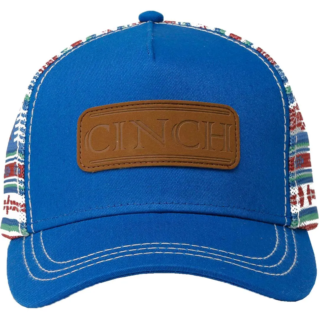 Cinch Women's Aztec Print Mesh Snap Back Cap