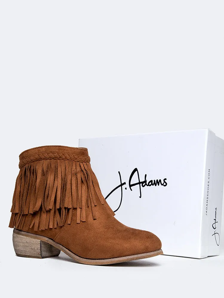 Fringe Ankle Bootie