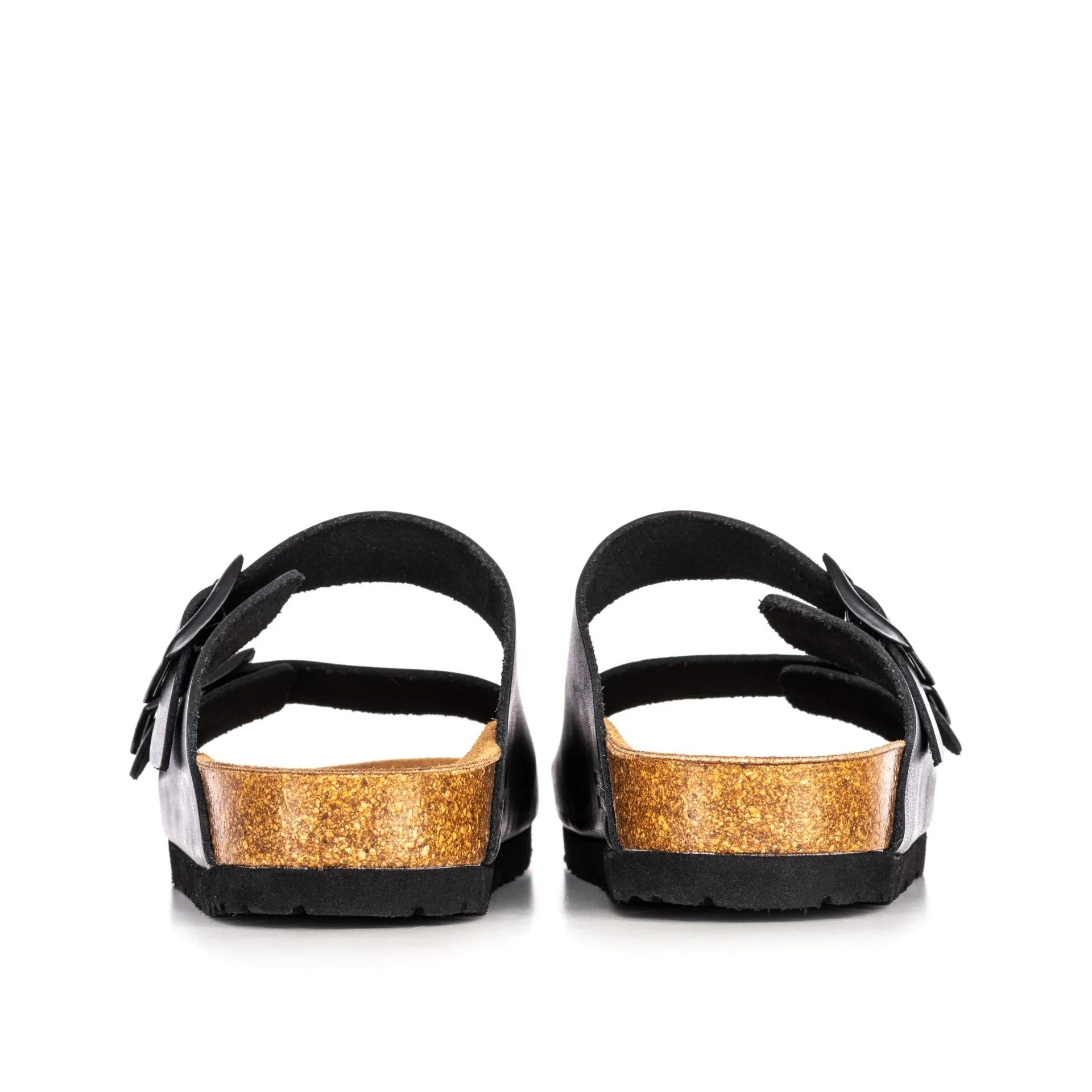 HIBISCUS BLACK CORK SANDAL