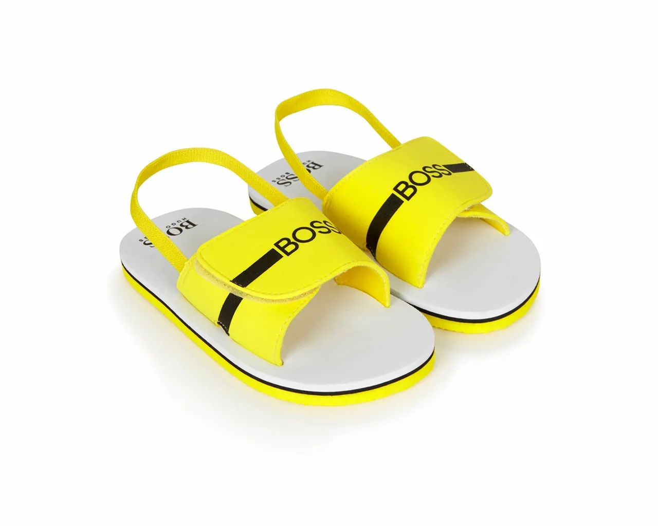 Hugo Boss J09143 553 Baby's Sandals Yellow