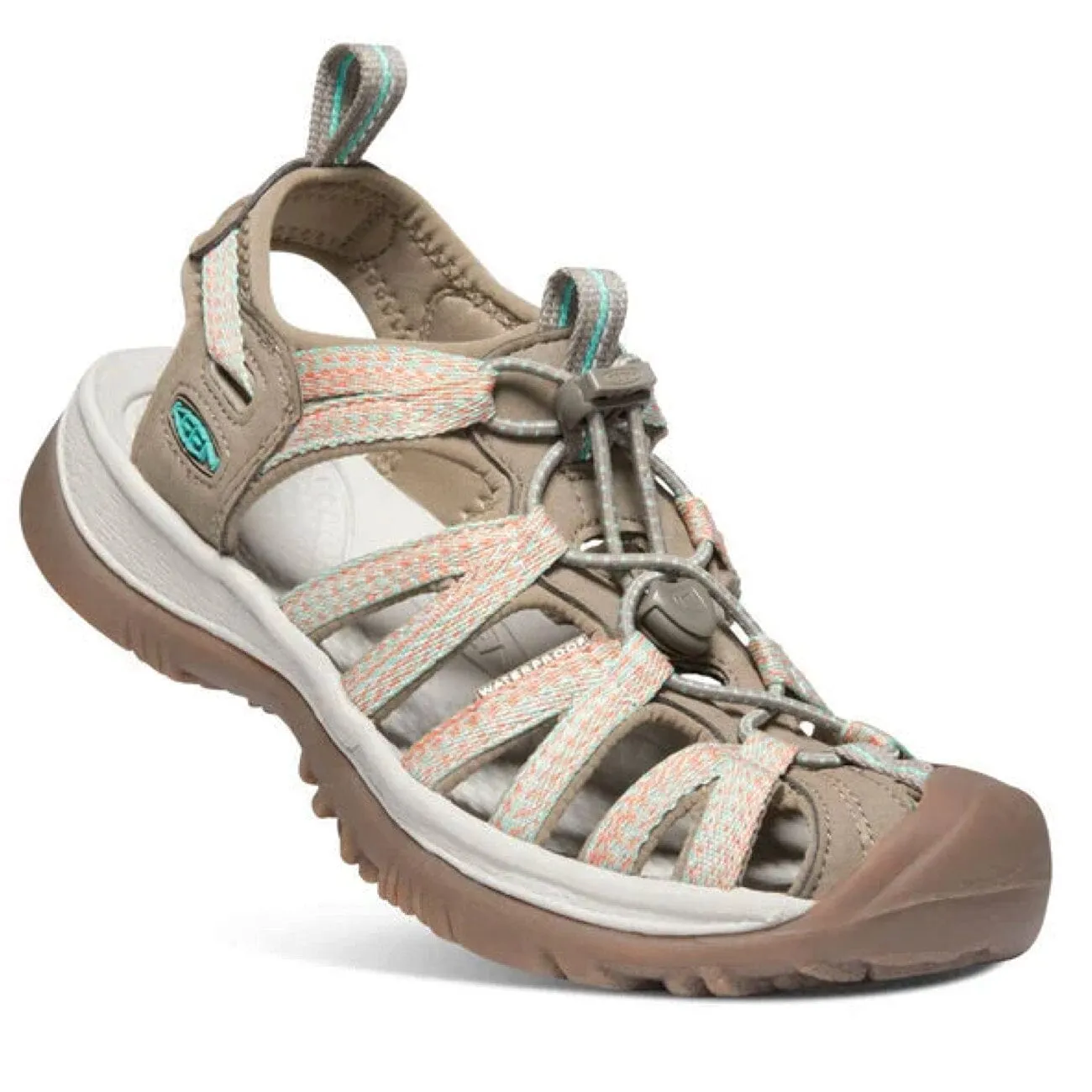 KEEN, Whisper Women’s, Taupe Coral