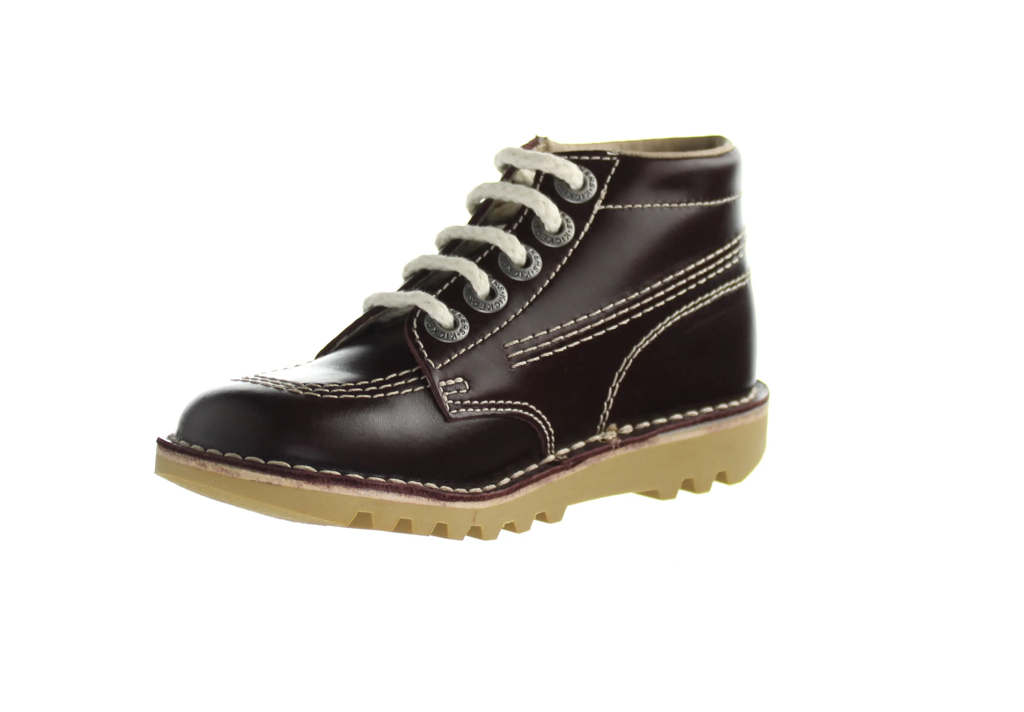 Kickers Hi Core Kids Brown Boots