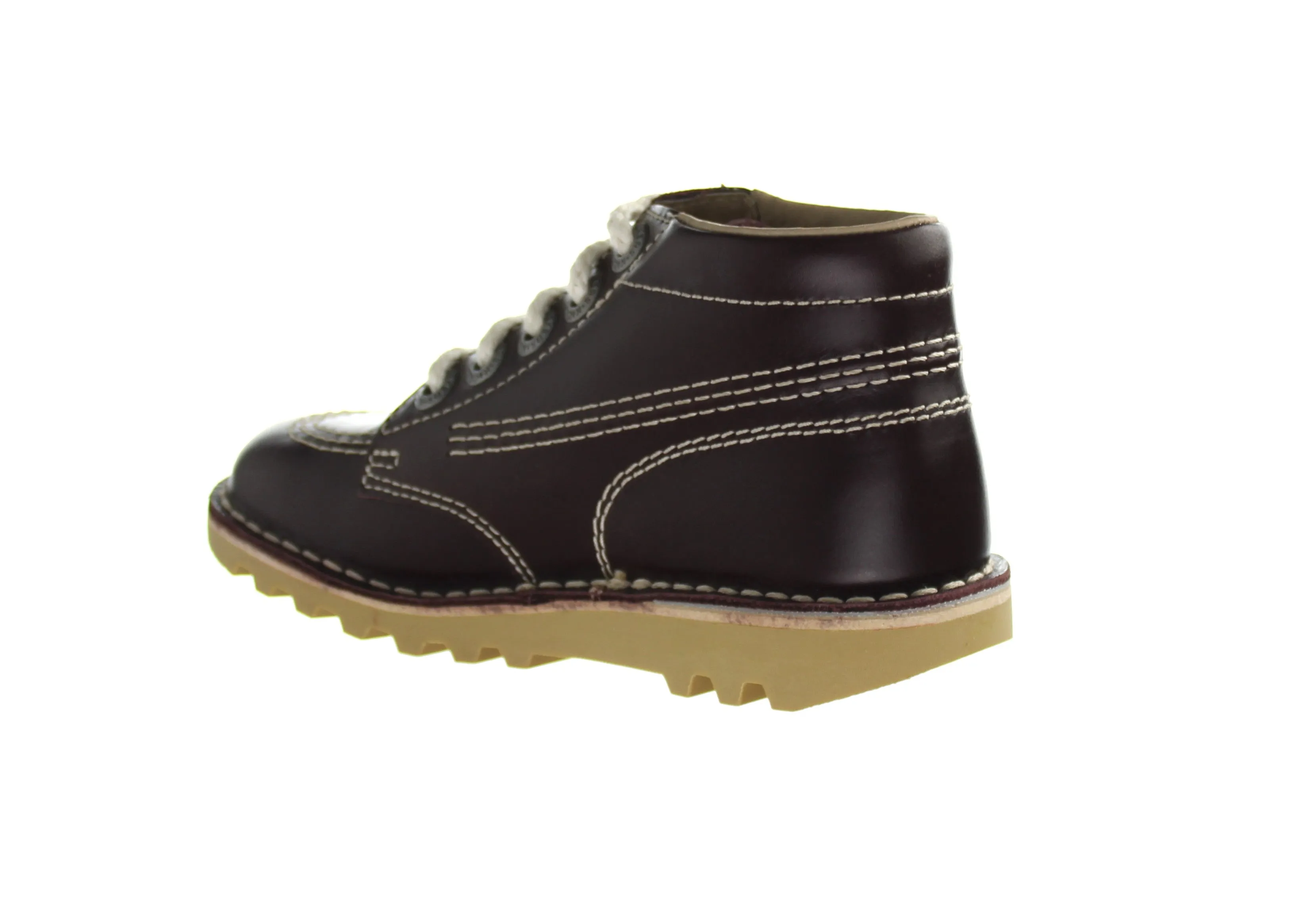 Kickers Hi Core Kids Brown Boots