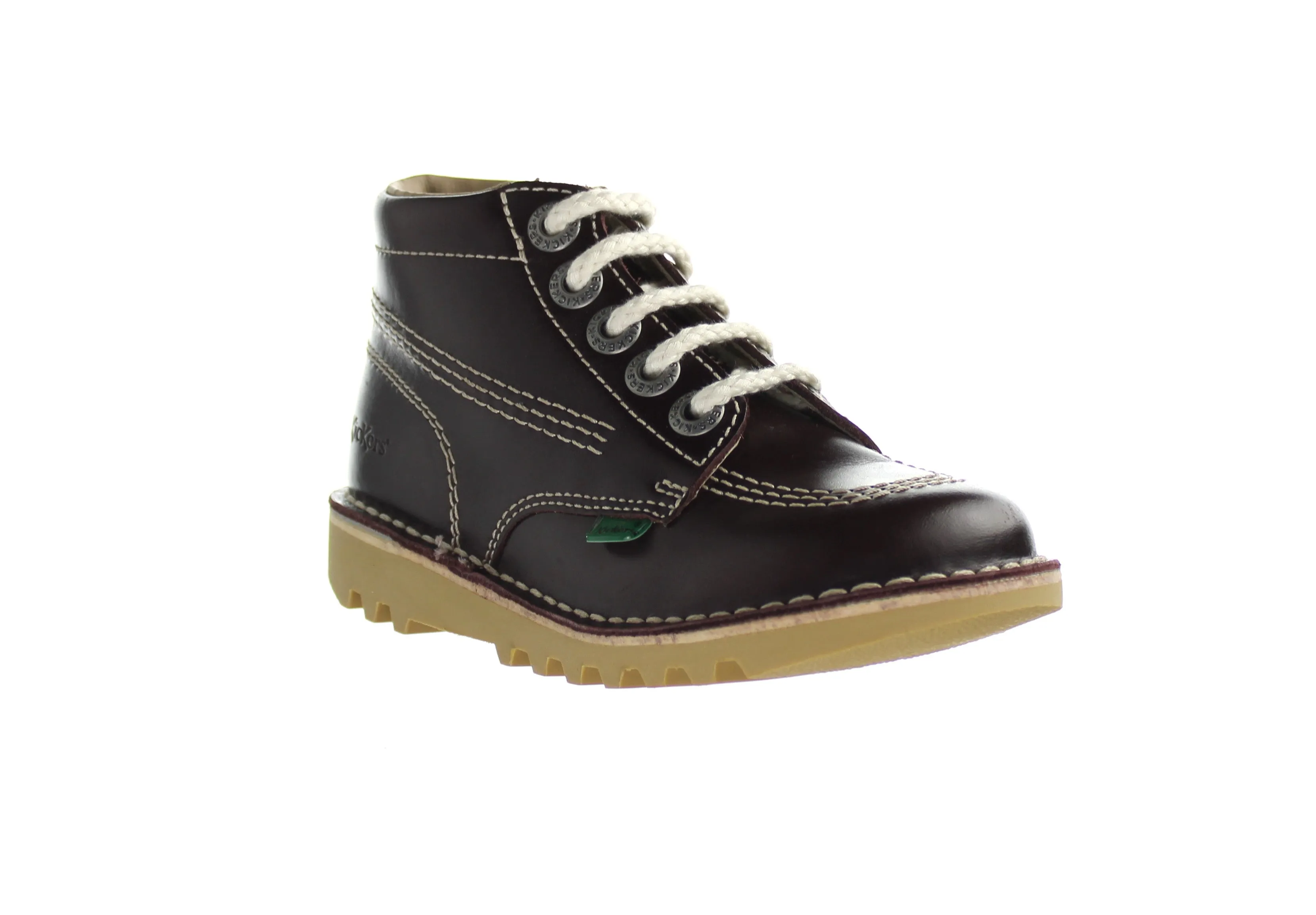 Kickers Hi Core Kids Brown Boots