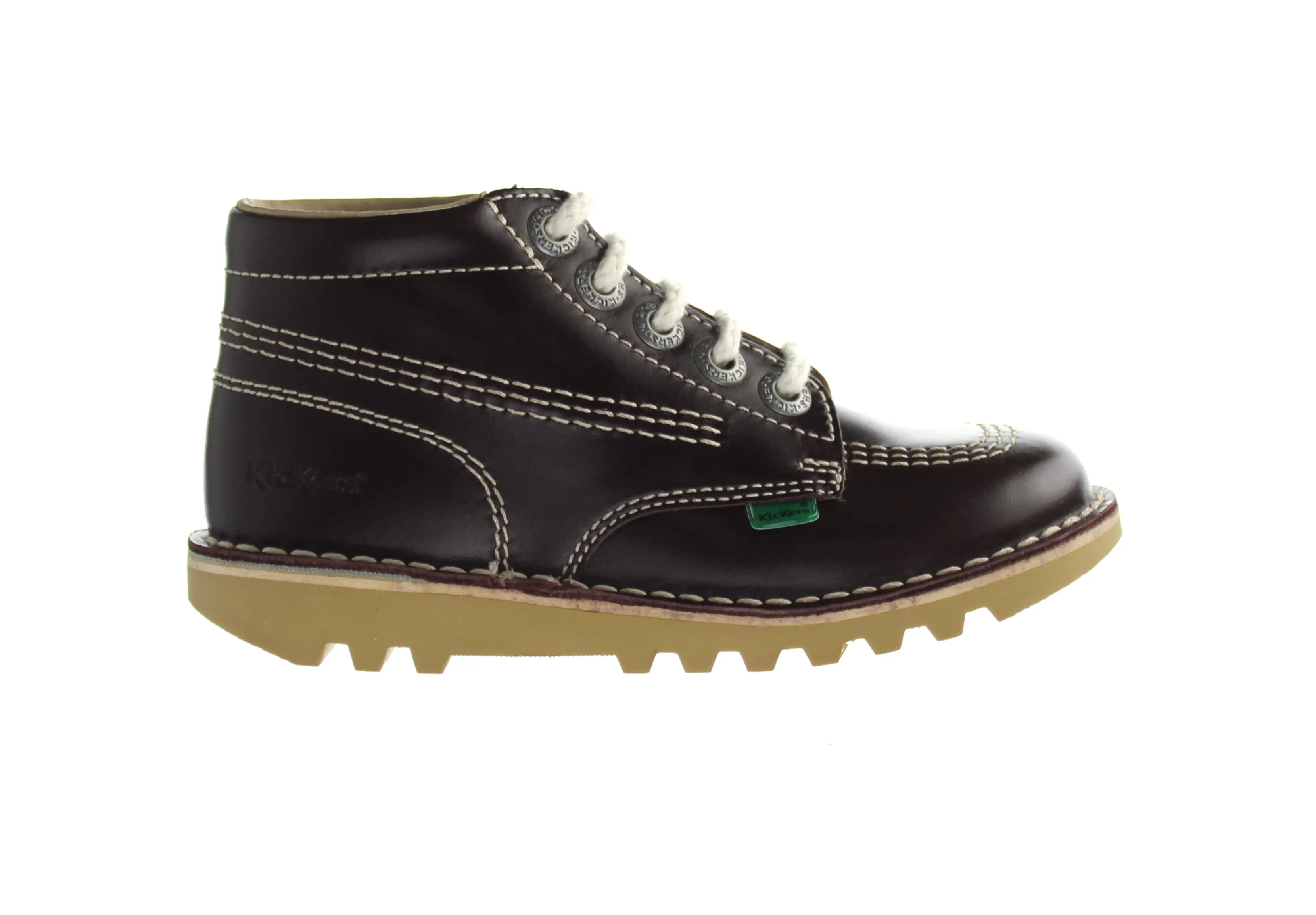 Kickers Hi Core Kids Brown Boots