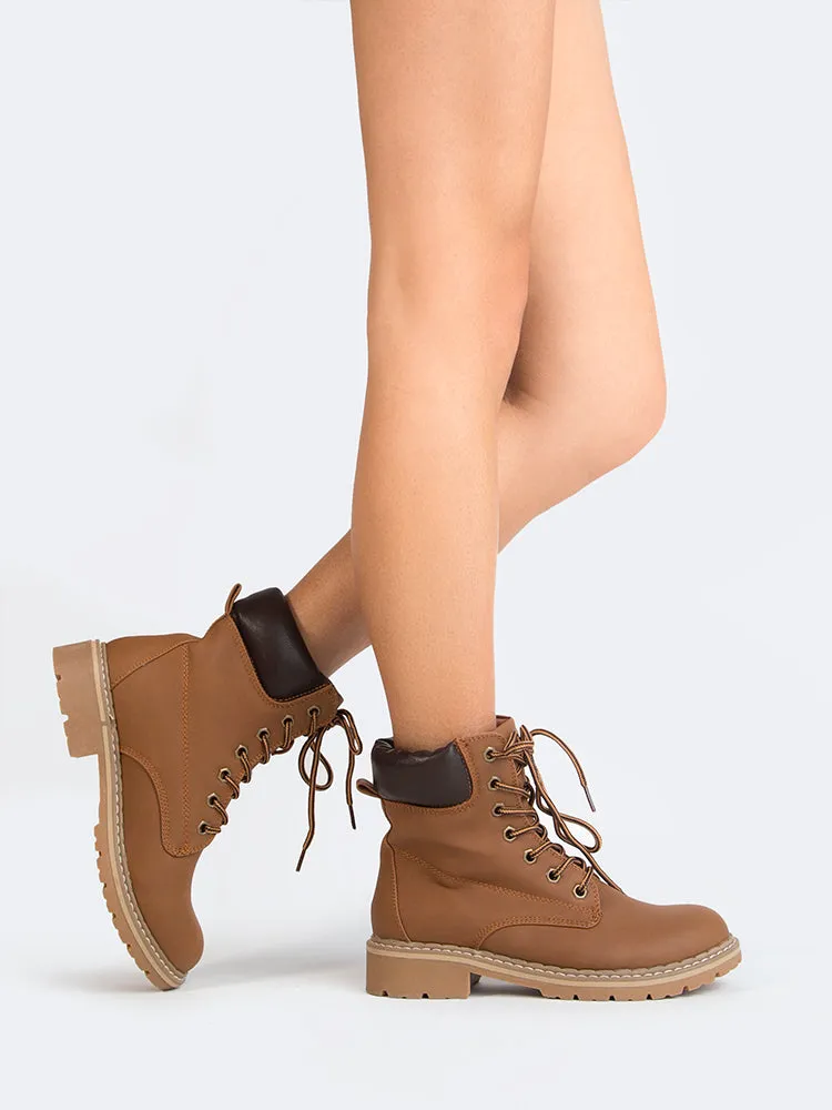 Lace Up Utility Boots