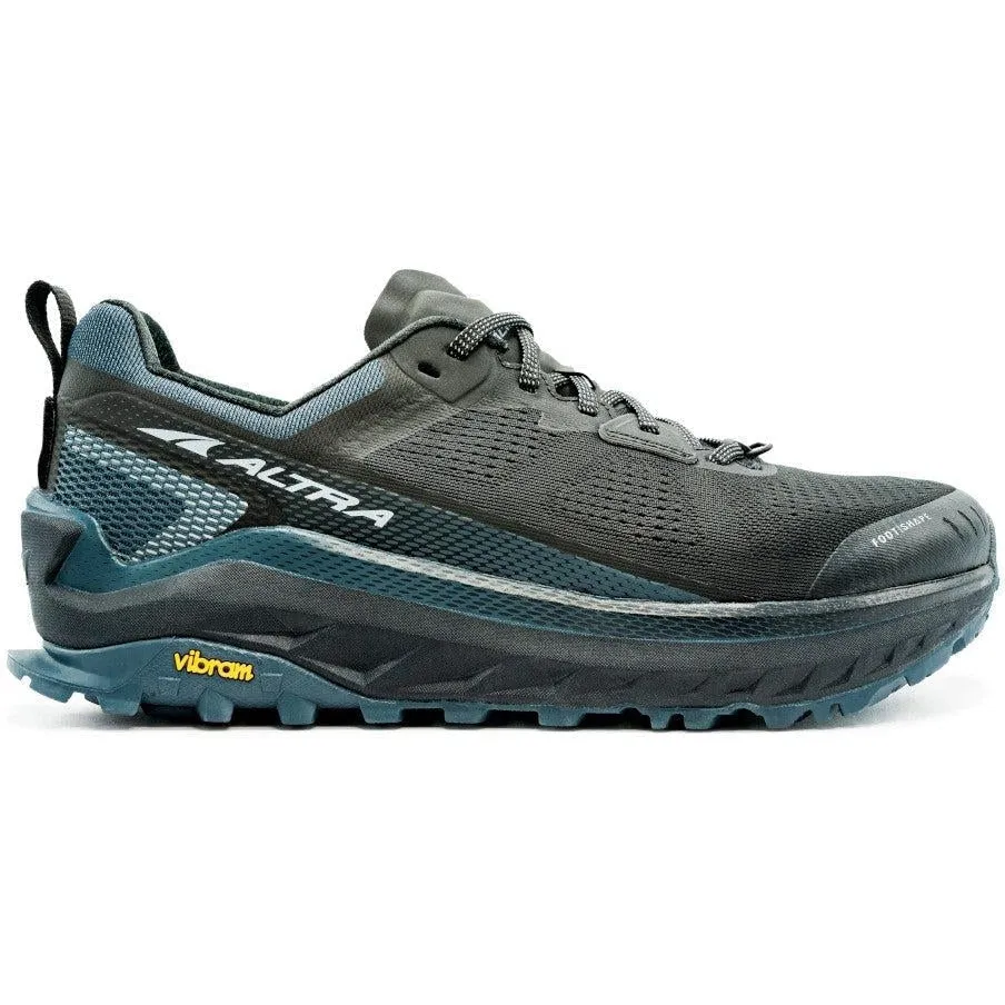 Men's Altra Olympus 4, Black/Steel, 10 D Medium