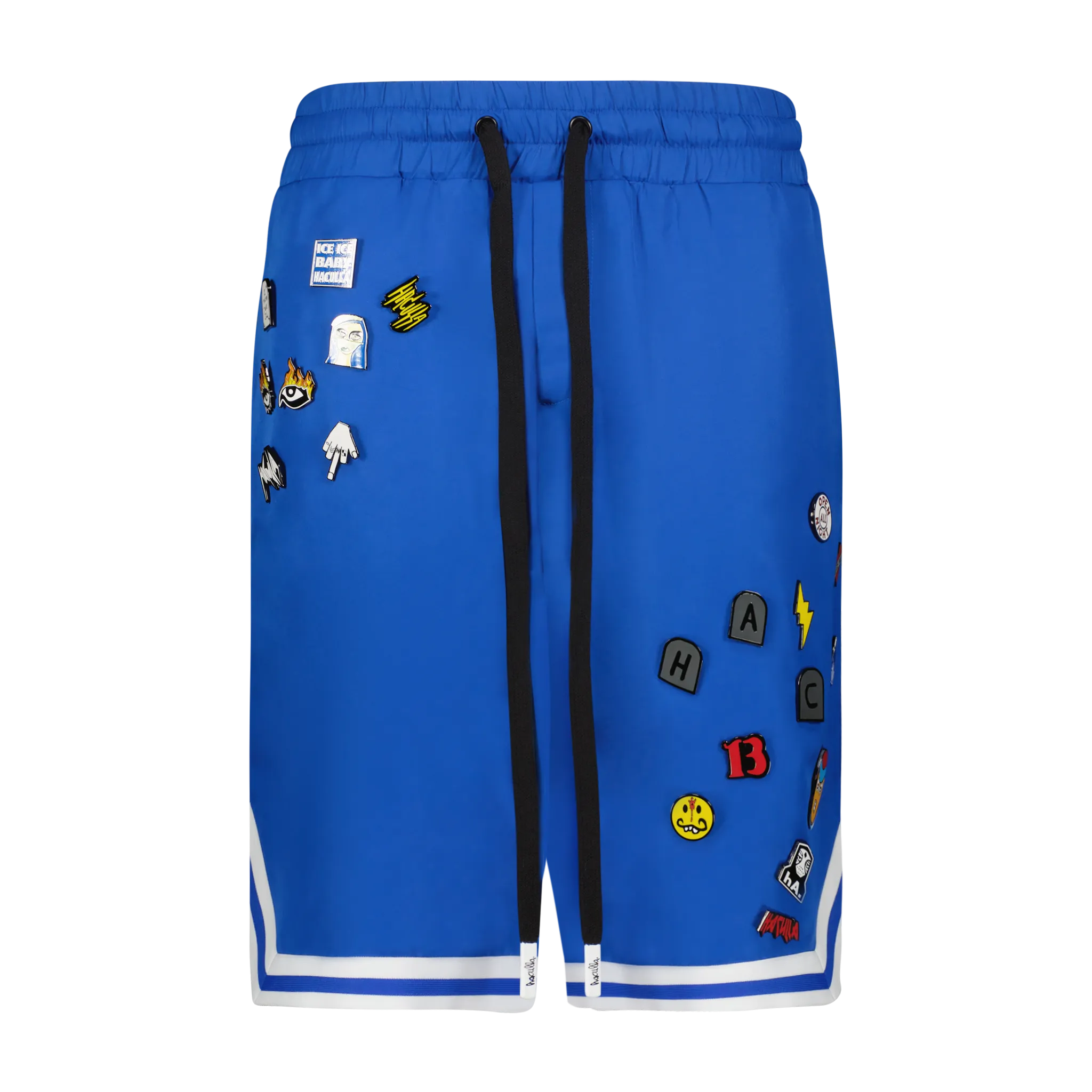 PIN EXPLOSION BASKETBALL SHORT BLUE