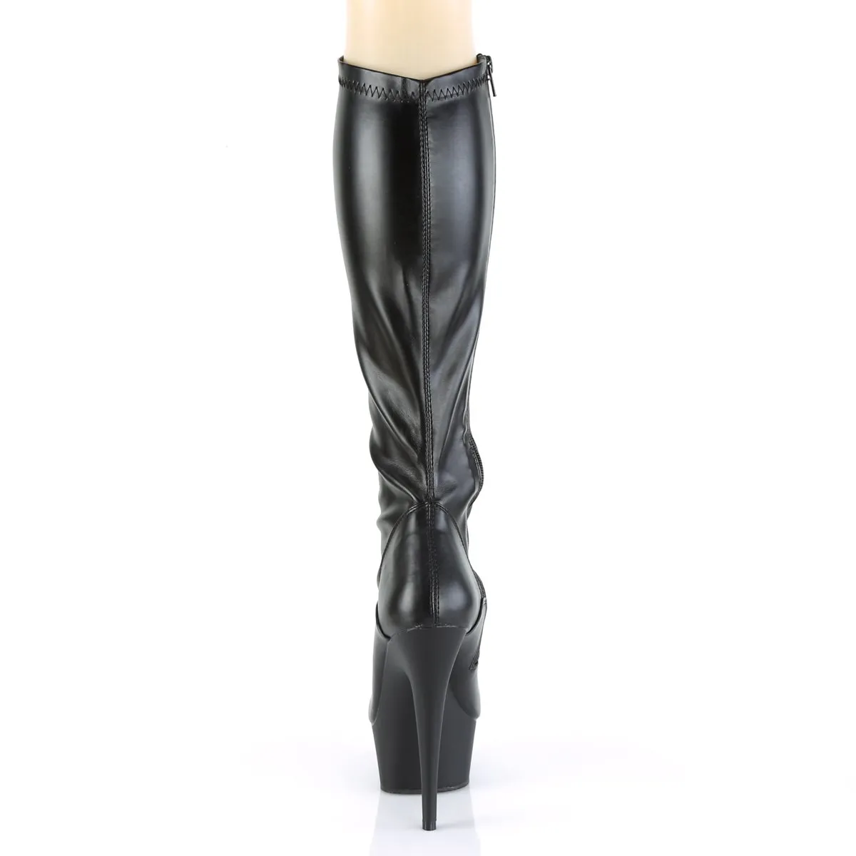 Pleaser Delight-2000-Black-Size 10-Clearance