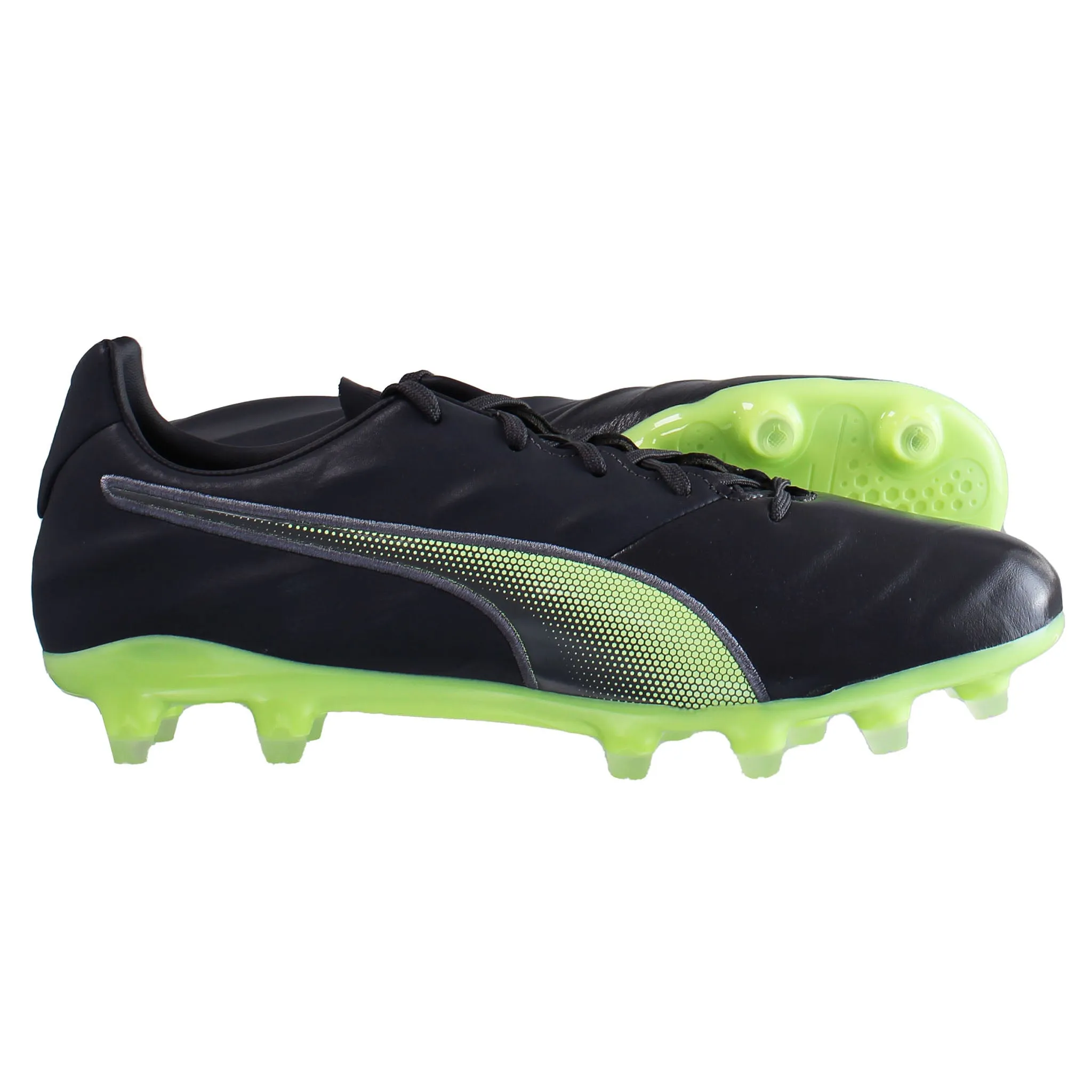 Puma King Pro 21 FG Black Mens Football Boots