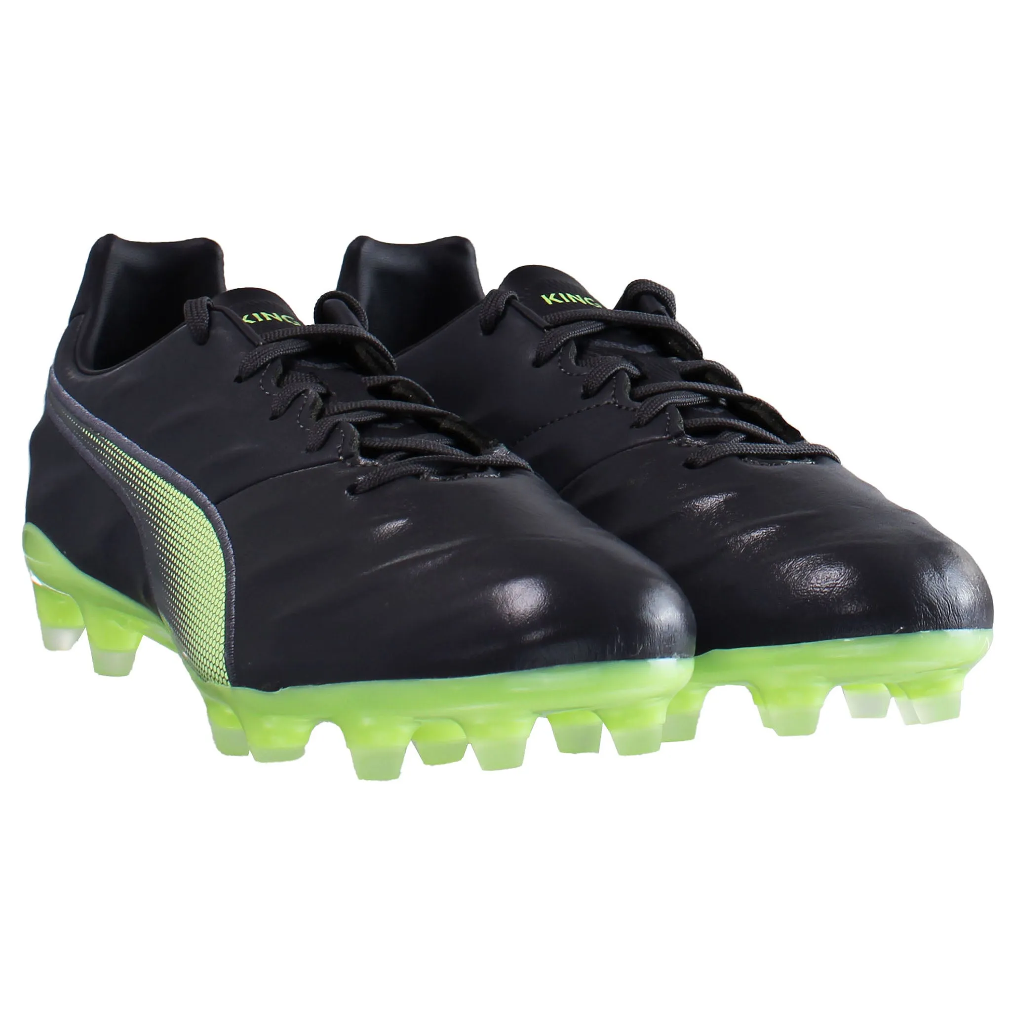 Puma King Pro 21 FG Black Mens Football Boots