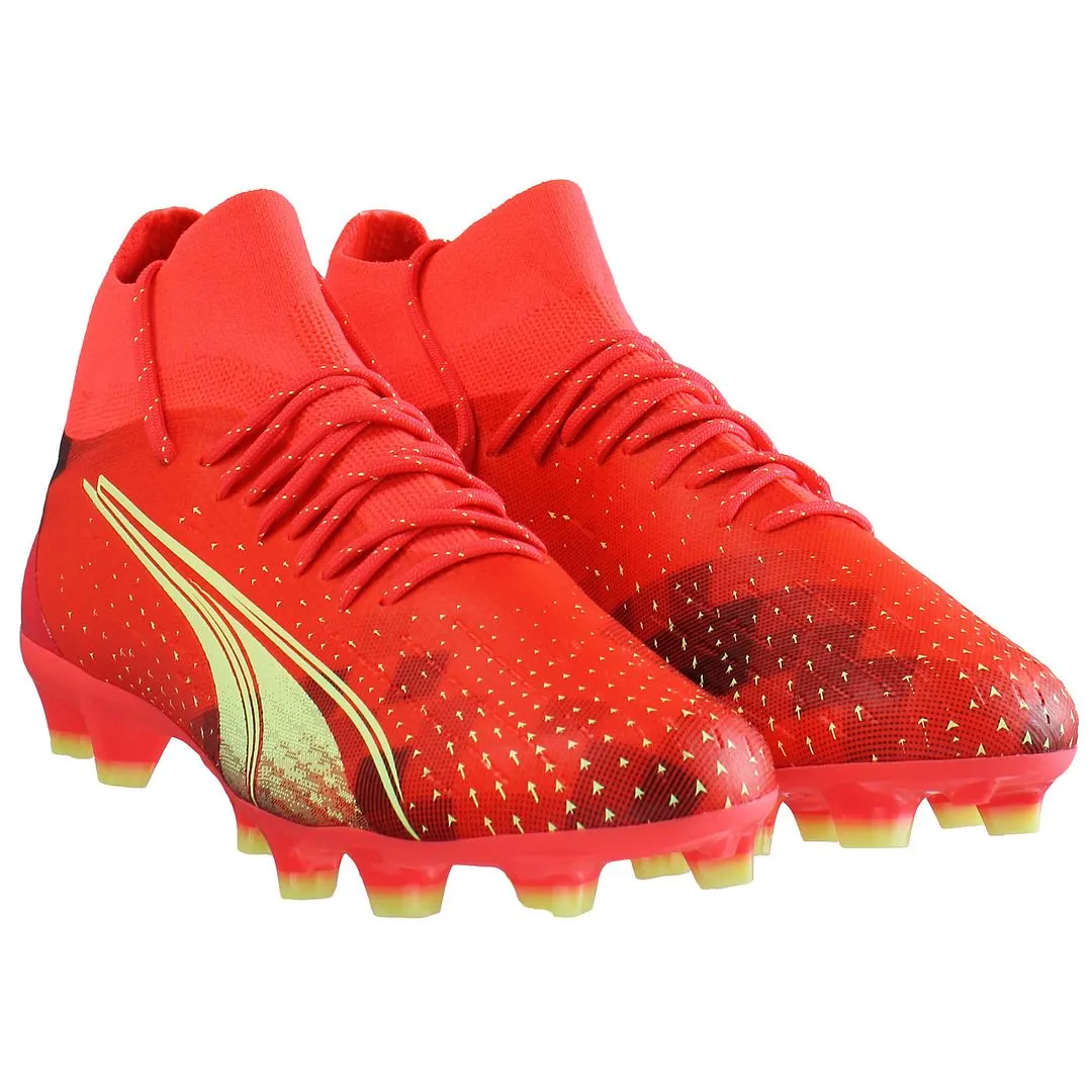 Puma Ultra Pro FG/AG Red Mens Football Boots