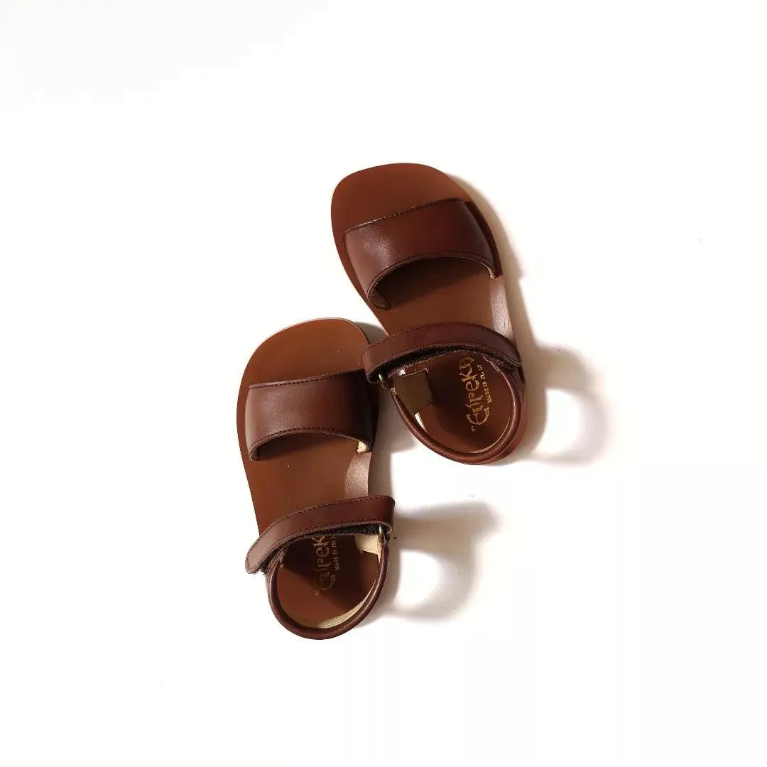 Sandals with ribbons -Ascot rubber sole/velcro (in-stock)