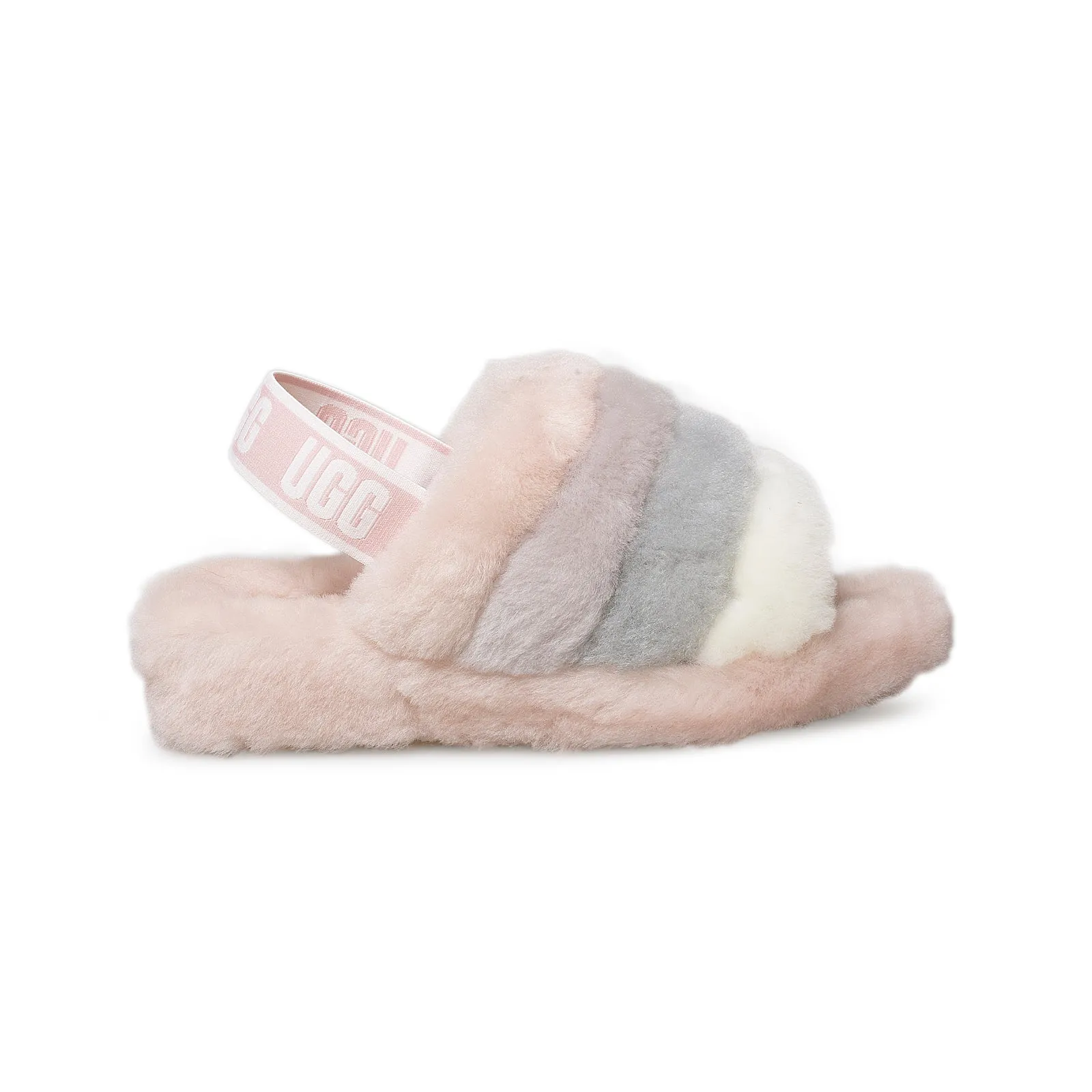 UGG Fluff Yeah Slide Quartz Multi Slippers - Women's