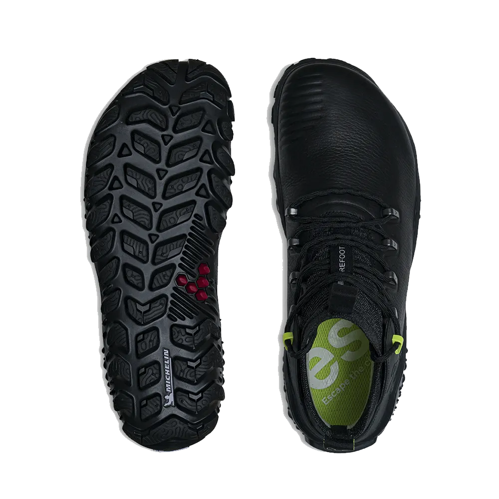 Vivobarefoot Magna Forest Esc Mens Obsidian/Lime