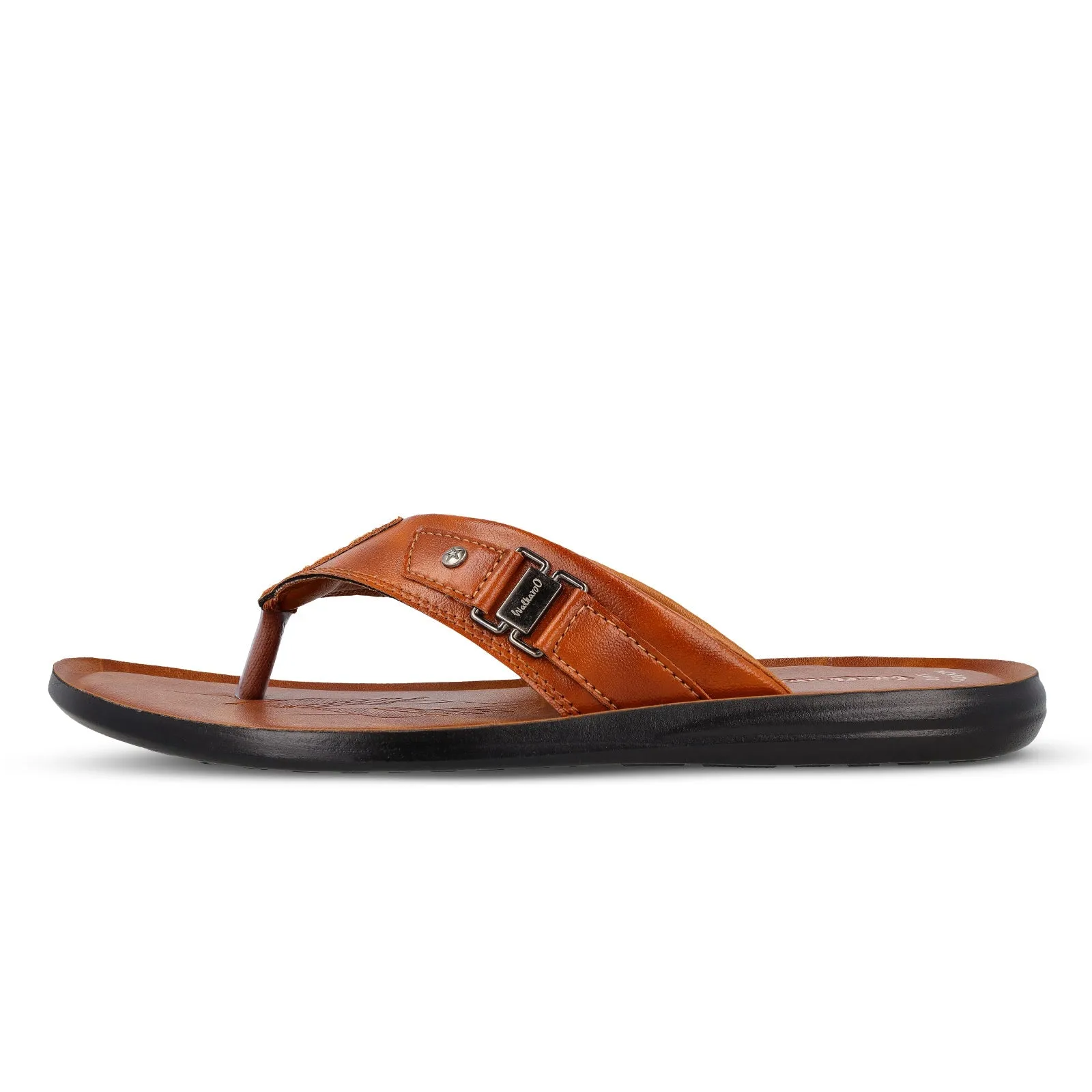 Walkaroo Men Sandal  - WG5078 Tan