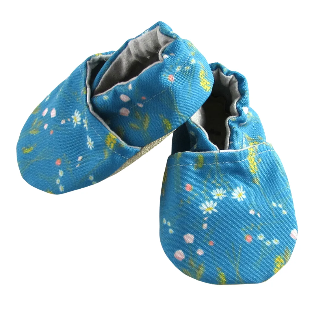 Wildflower Canvas Baby Shoes