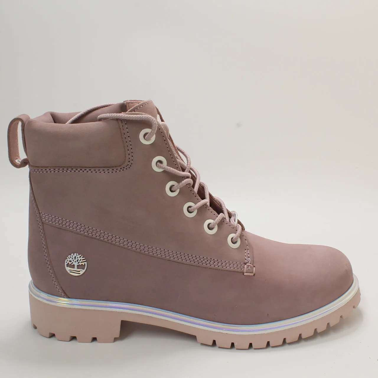 Womens Timberland  Lyonsdale 6 Inch Boots Fawn Iridiscent Rand Uk Size 5