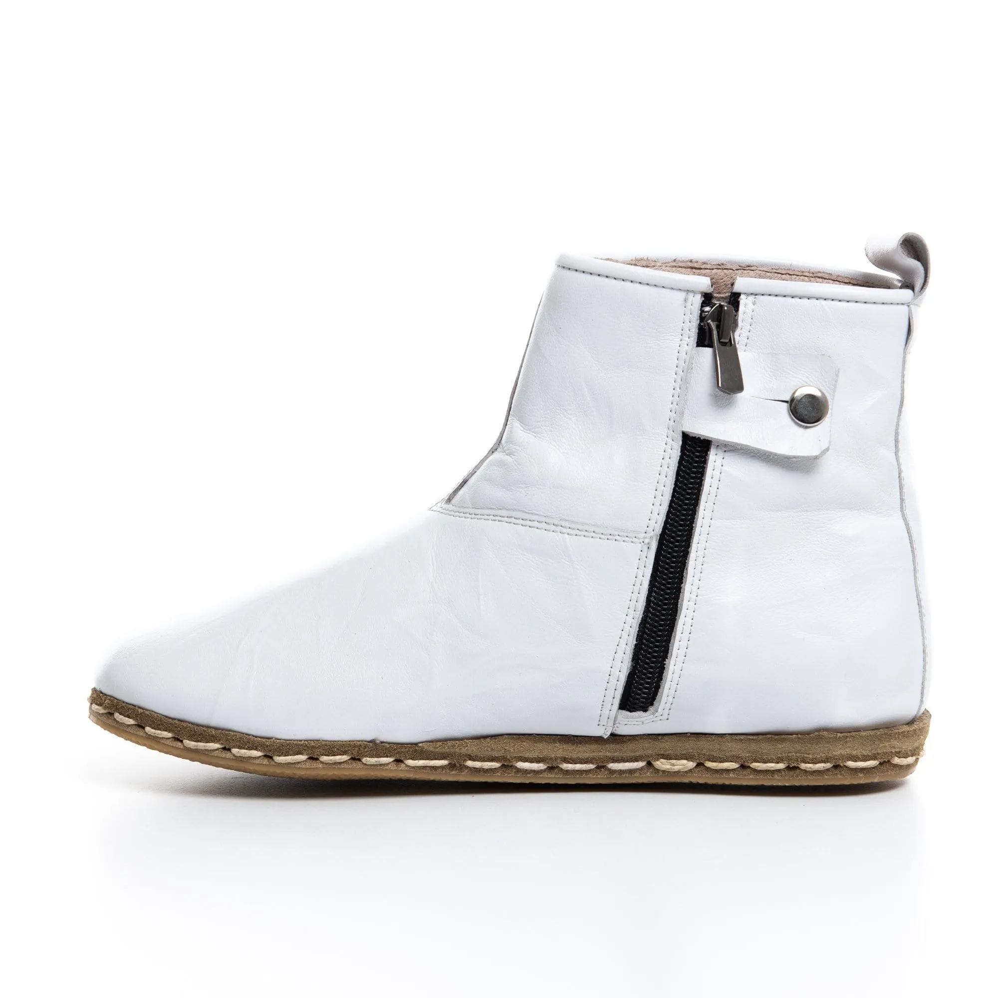 Women's White Boots